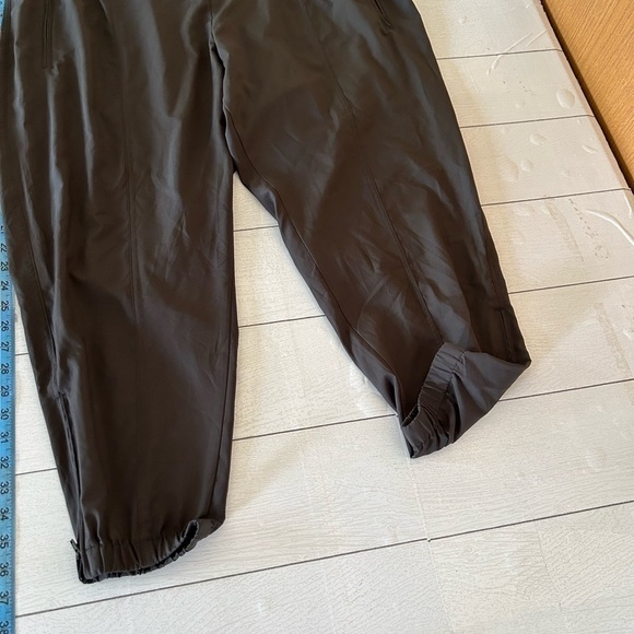 Old navy xxl ladies charcoale gray dry quick ankle zip pull on pants - Picture 2 of 7